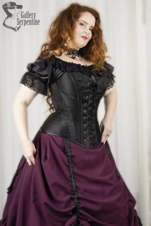 Turn Of The Century Laced Front Corset, Australian Made - Image 3