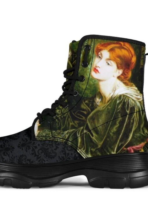 Pre-Raphaelite Chunky Boots, FREE Shipping - Image 2
