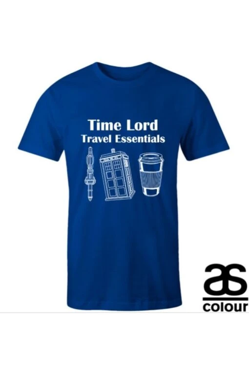 Men's Time Lord Travel Essentials T-shirt - Image 4