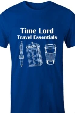 Men's Time Lord Travel Essentials T-shirt