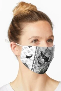 Raven Gothic -Mask