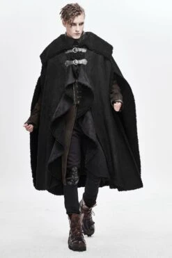 Medieval Goth Punk Witcher Cloak