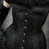 Black Peacock Corset (long Line), 22" -Vintage Veil Clothing Store 1 485b5410 dd23 4637 ba5a 24dfb18d7705