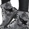 RAVEN Gothic Grey, Vegan Women's Boots, FREE Shipping -Vintage Veil Clothing Store 1 591c75d6 4bab 47ad a113 15bcff926e00