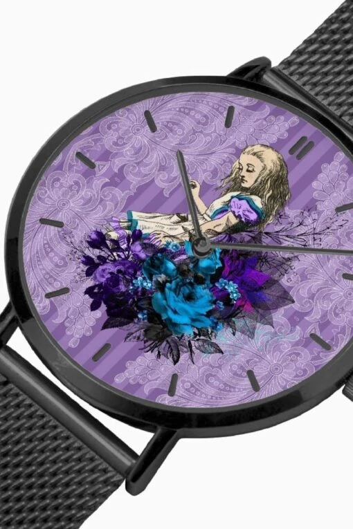 Purple Alice In Wonderland Watch - Image 2
