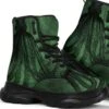 Deep Sea Green Kraken Chunky Boots, FREE Shipping -Vintage Veil Clothing Store 1 8c88ccf0 1816 4994 8642 0729c25b95c3