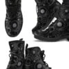Gallifreyan Vegan Women's Boots, FREE Shipping -Vintage Veil Clothing Store 1 9466d167 3bd4 4d7e 8d51 e7e6e62a1c12