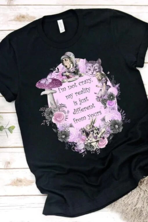 Cheshire Cat Quote T-shirt