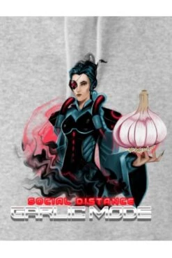 Social Distance Hoodie - Garlic Mode ON -Vintage Veil Clothing Store 1 d22df47f 571c 47e8 8fe0 80bdf3130e93