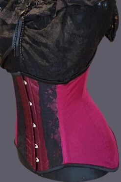 Berry & Burgundy Shape Wear Corset, One Only 24" -Vintage Veil Clothing Store 1 f53476f9 950b 4a94 ab9b 95245568d17c