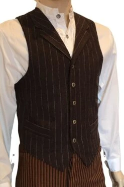 Walnut Stripe Vest, S & M -Vintage Veil Clothing Store 20 753dd539 a772 40fe 8994 6d367b2f782a