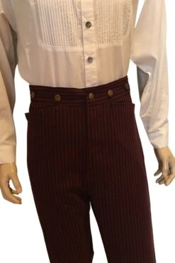 Original Outlaw Trousers - Dark Red, 36, 46" -Vintage Veil Clothing Store 21 5a673d13 9dbc 4b99 a596 cbeadd7df2ae