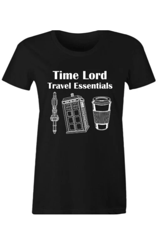 Women's Time Lord Essentials T-shirt - Image 3