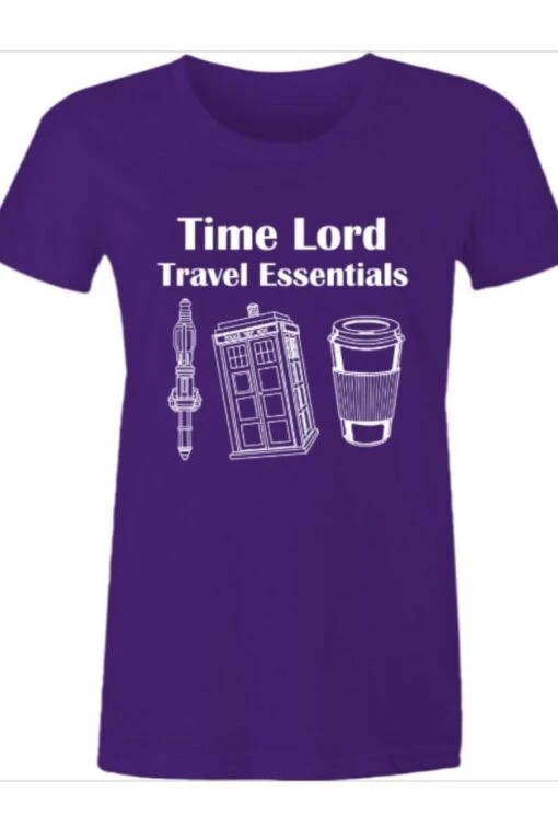 Women's Time Lord Essentials T-shirt - Image 4