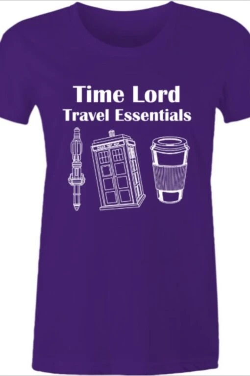 Women's Time Lord Essentials T-shirt - Image 5