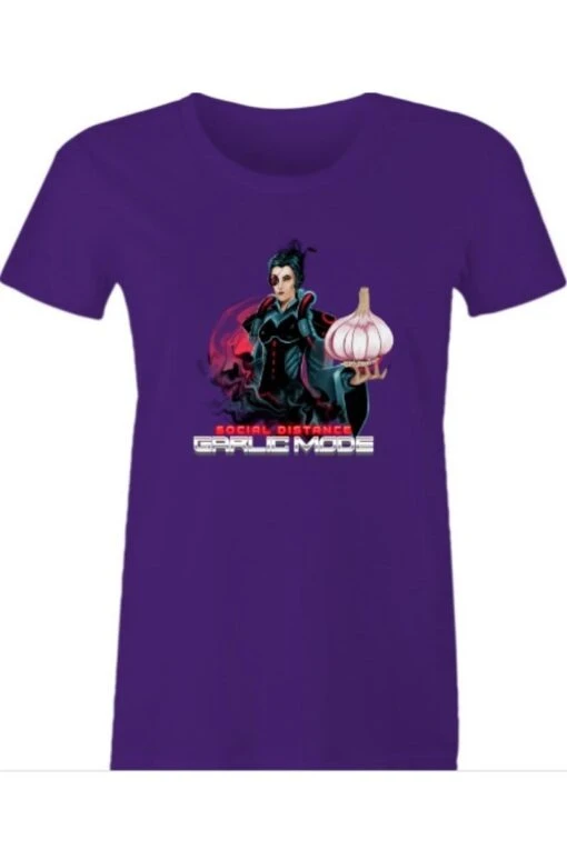 Social Distance Garlic Mode Women's T-shirt - Image 3