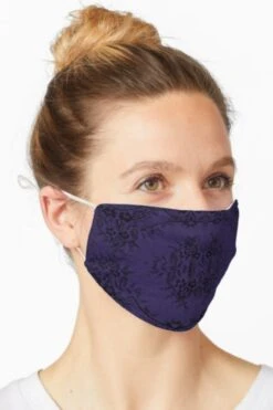 Gothic Lace Purple -Mask