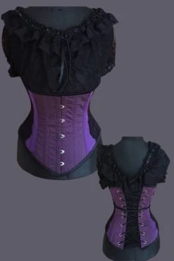 Purple Silk Shape Wear Corset, 20", One Only -Vintage Veil Clothing Store 2 4dbaaf43 886e 489a a036 d0ad7f299570