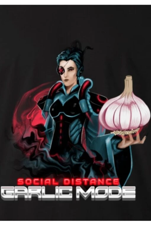 Social Distance Hoodie - Garlic Mode ON - Image 2