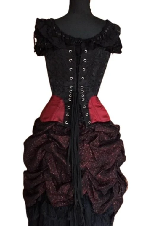Ruby Turn Of The Century Corset, 26" - Image 4