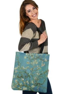 Almond Blossoms - Shopping Tote Bag