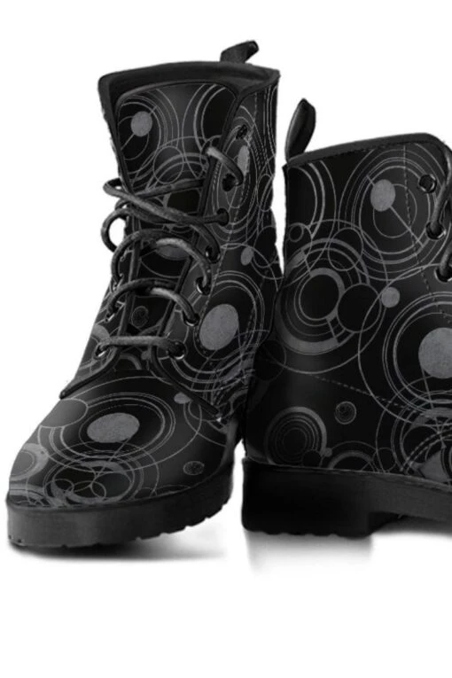 Men's Gallifreyan Vegan Boots, FREE Shipping - Image 2