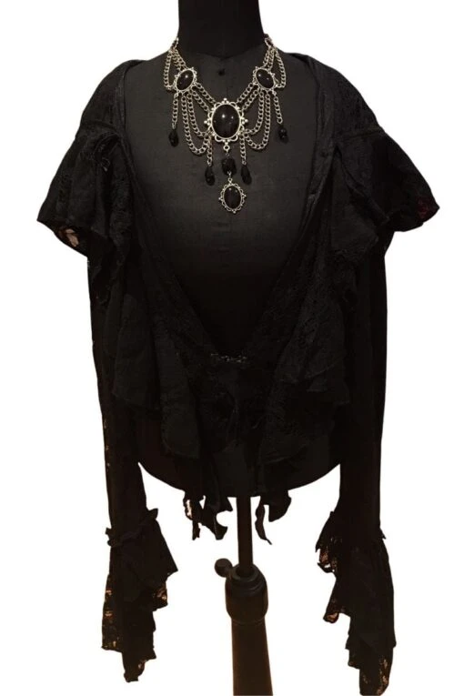 Gothic Gypsy Lace Bolero, Xl - Image 3