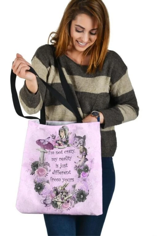 Alice In Wonderland Quote - Tote Bag - Image 2