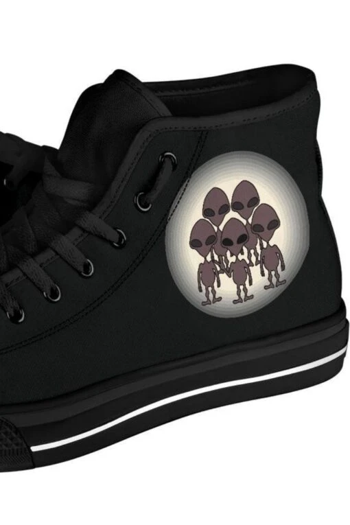 Aliens TikTok, Men's Hi Tops, FREE Shipping - Image 2