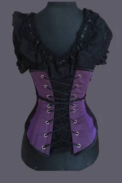 Purple Silk Shape Wear Corset, 20", One Only -Vintage Veil Clothing Store 3 3f5e84c8 6113 49ab 9b13 c91aba2f88a5