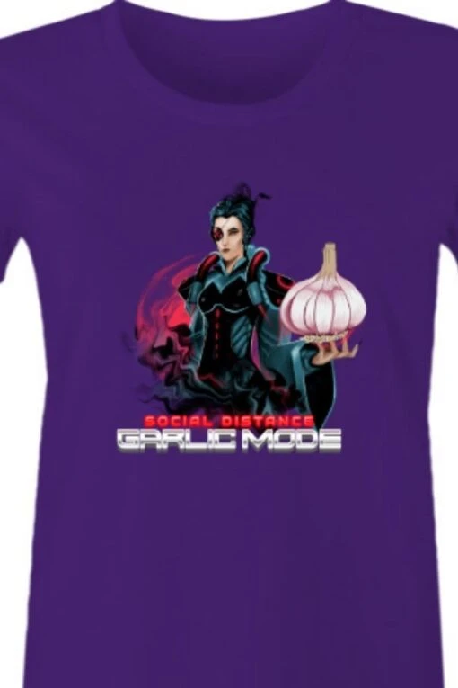Social Distance Garlic Mode Women's T-shirt - Image 2