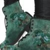 Green Roses, Vegan Women's Boots, FREE Shipping -Vintage Veil Clothing Store 4 789fbf60 0f3f 4fc9 b2e2 3b155bfc78e8