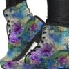 Garden Of The Peacock Vegan Boots, FREE Shipping -Vintage Veil Clothing Store 4 9e68a08a 30dc 4579 a71a ae2bd621131a