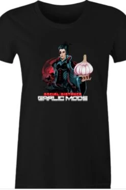 Social Distance Garlic Mode Women's T-shirt -Vintage Veil Clothing Store 4 c9032023 1f9e 4635 94f3 bf67b7b439d4