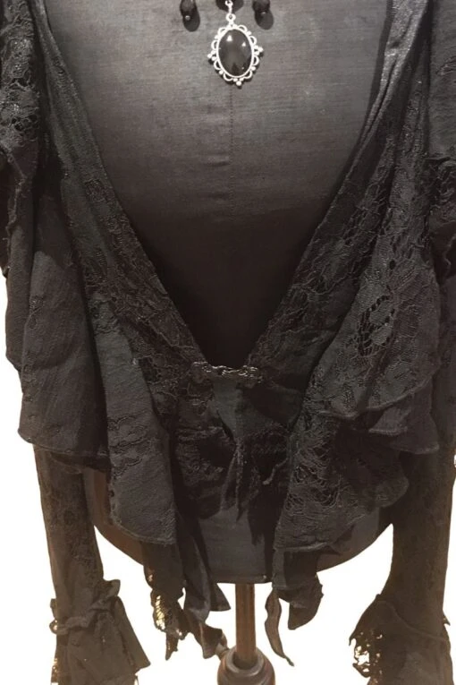 Gothic Gypsy Lace Bolero, Xl - Image 10
