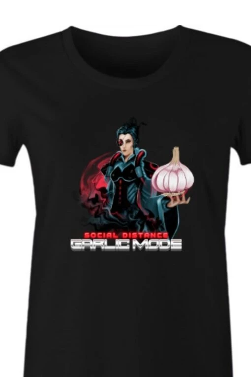 Social Distance Garlic Mode Women's T-shirt - Image 8