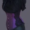 Purple Silk Shape Wear Corset, 20", One Only -Vintage Veil Clothing Store 5 82712c1c ceac 4f12 a5bd 752a3b378511