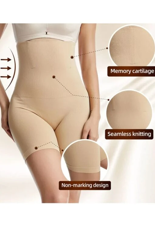 Shape Wear Tummy Control High Waisted Shaper Shorts - Image 5