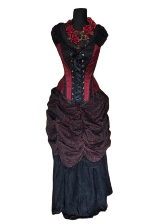 Ruby Turn Of The Century Corset, 26" - Image 5