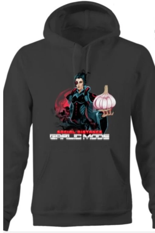 Social Distance Hoodie - Garlic Mode ON