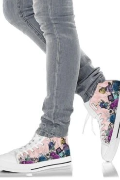 Sweet Alice In Wonderland Hi Tops, FREE Shipping