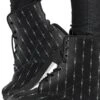 Gothic Pinstripe, Vegan Boots, FREE SHIPPING -Vintage Veil Clothing Store 6 8671456f 4b7d 44ca 9b66 4c99d8ab42f0