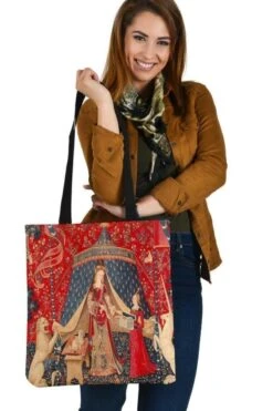 The Lady & The Unicorn - Cloth Tote Bag