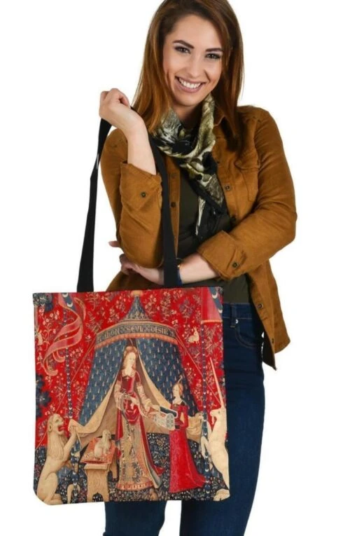 The Lady & The Unicorn - Cloth Tote Bag