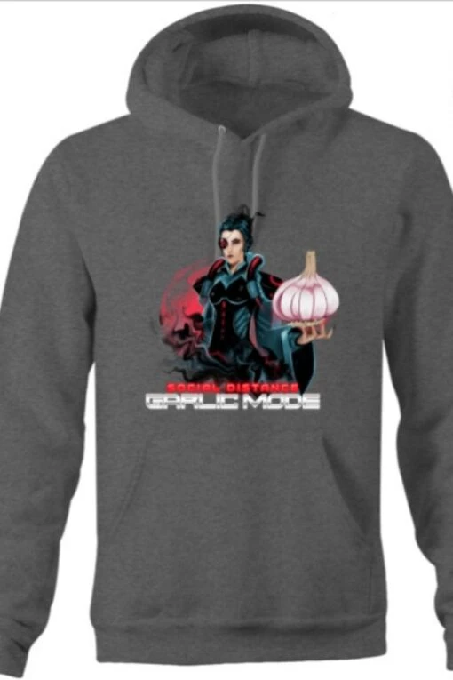 Social Distance Hoodie - Garlic Mode ON - Image 5
