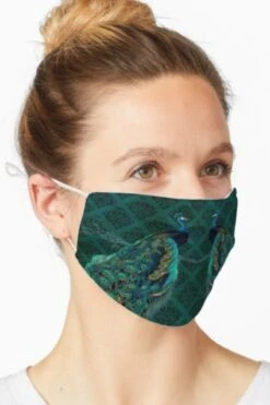 Jewelled Peacock -Mask