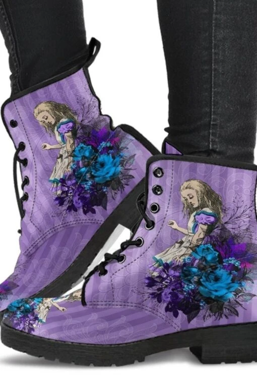 Lilac Alice, Vegan Boots, FREE Shipping