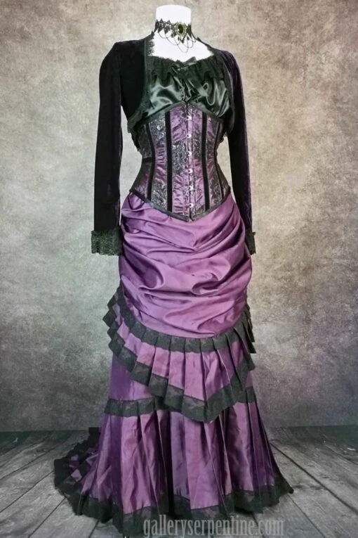 Amethyst Victorian Skirt - Image 2