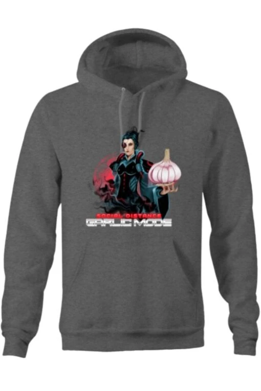 Social Distance Hoodie - Garlic Mode ON - Image 6