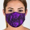 Dance Of Death Purple- Women's Washable Face Mask -Vintage Veil Clothing Store 8 73866a55 f14e 4379 b5a2 00bf3d462f5b
